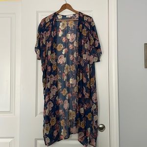 Band of Gypsies Floral Duster/Cardigan